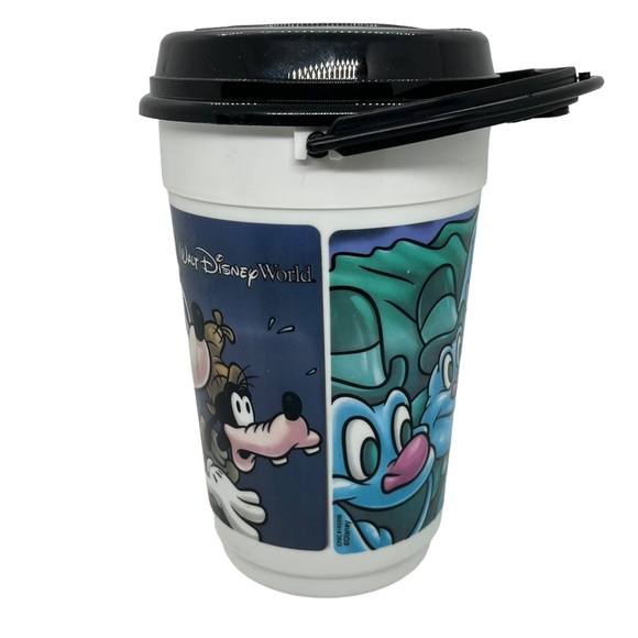 Vintage Disney Parks Haunted Mansion Mickey Goofy Popcorn Bucket - Picture 4 of 7